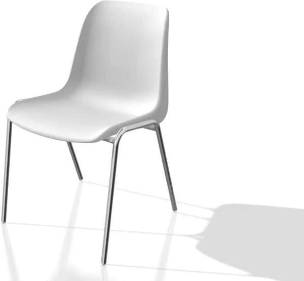 Gitte - Gäste/Kantinenstuhl.